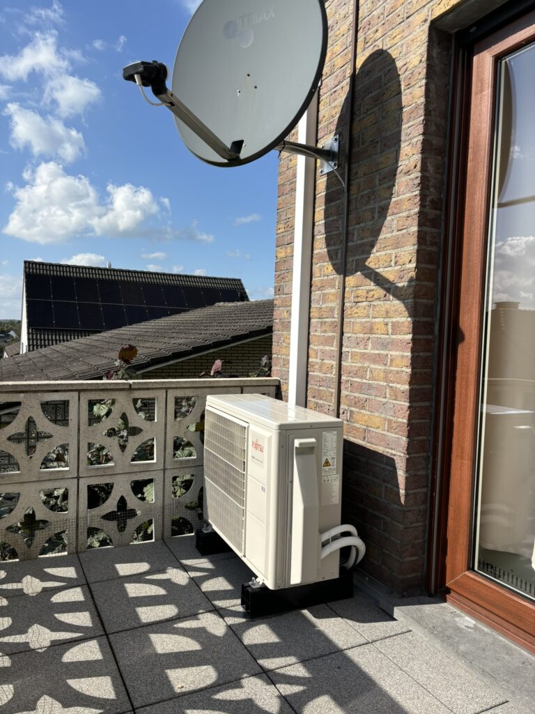 Installation de climatisation Fujitsu à Welkenraedt réalisée par DemirTechnics